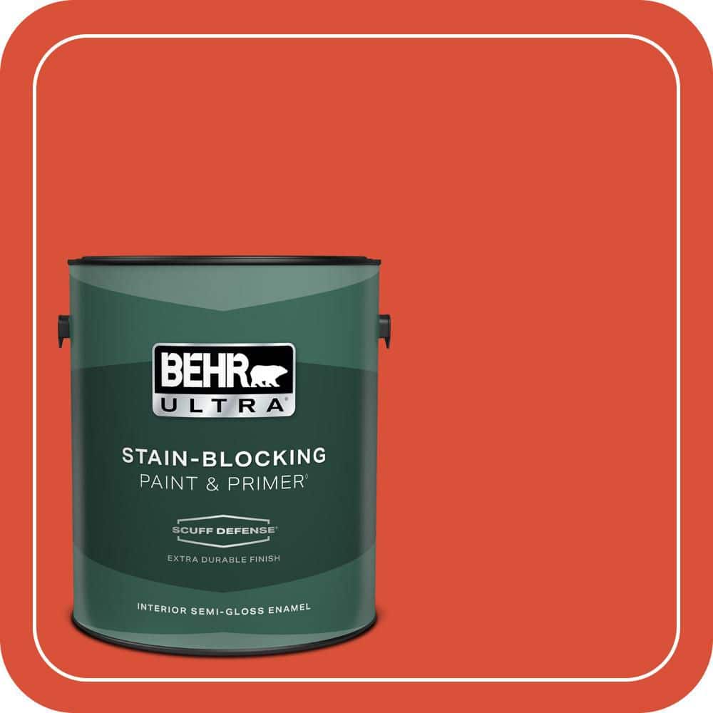1 gal. #190B-7 Fire Island Extra Durable Semi-Gloss Enamel Interior Paint & Primer price history on PriceWatchPro