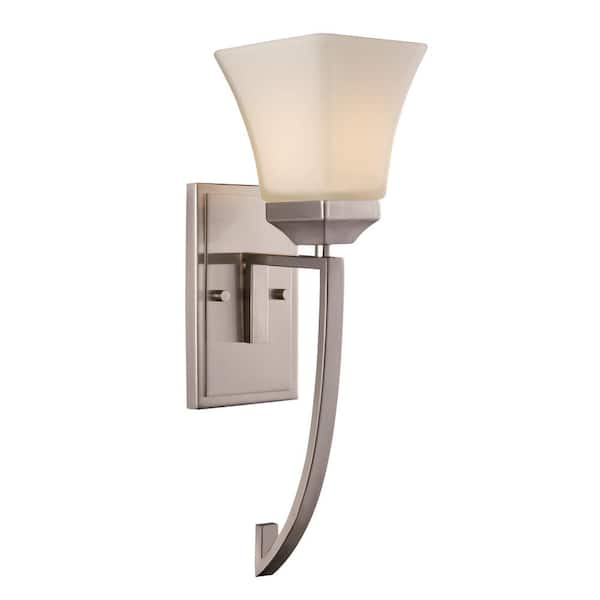 Unbranded Cameo 1-Light Brushed Nickel Sconce