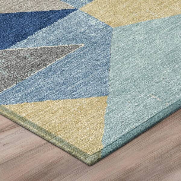 Chantille Machine Washable Indoor/Outdoor Abstract ACN2906 Baltic 9 ft. x 12 ft. Area Rug