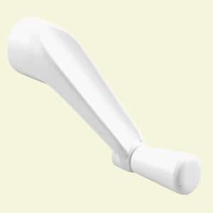 Slide-Co 173600 Swivel Crank Handle – Fits Older Andersen Casement Windows, 3/8" Spline Socket, Stone Finish