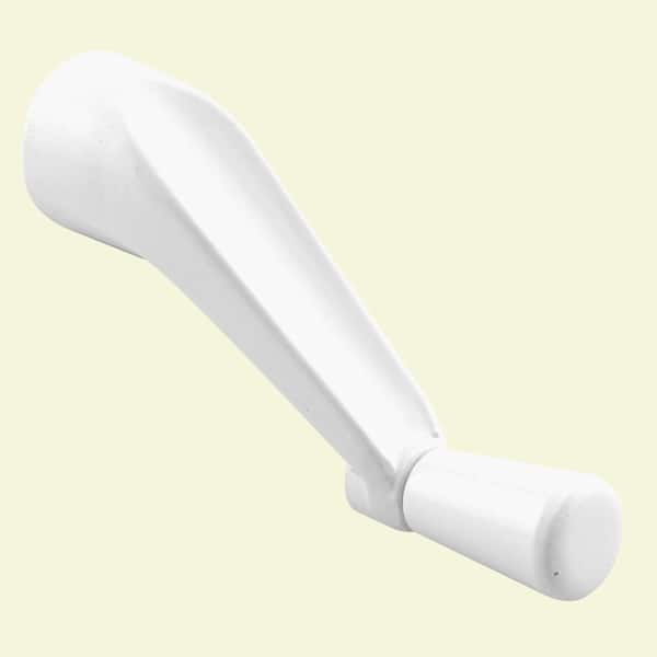 Prime-Line Crank Handle, 3/8 in. Spline Socket, White, Fits Andersen Casement Operators