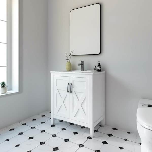 HOMEVY STUDIO Silvia 30.25 in. W x 18.5 in. D x 35 in. H Single