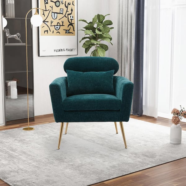 peacock colour chair