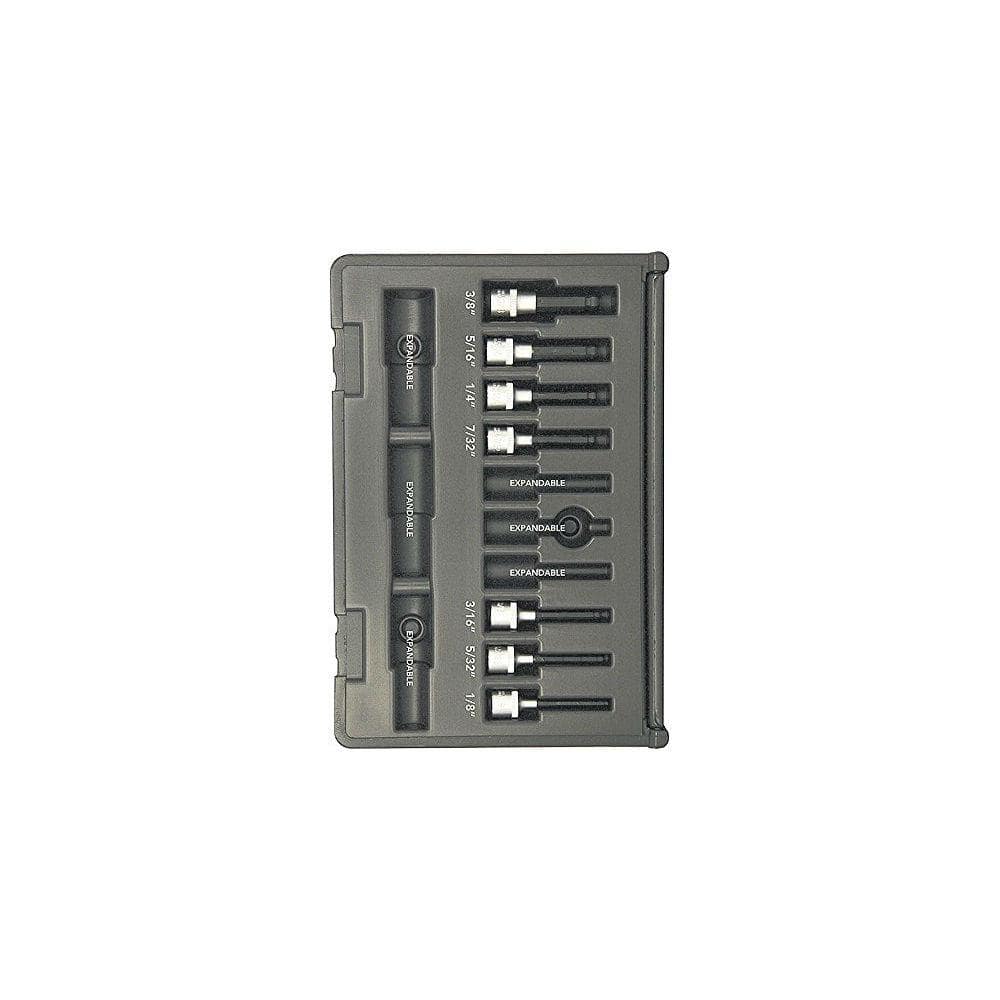 Standard Ball End Sockets and Bits Tool Set with ProGuard with Case (7-Piec