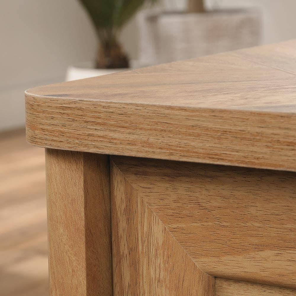 Sindoori Mango Wood & Metal Rectangular Coffee Table with Storage
