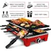 Xppliance 200 sq. in. Black Stainless Steel Smokless Indoor Grill with  Removable Plates DKP00FY02512 - The Home Depot