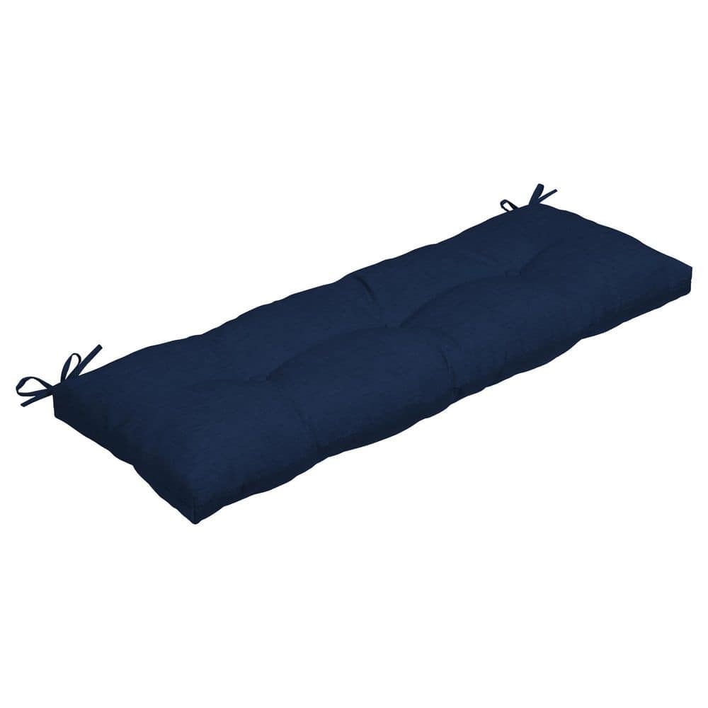 ARDEN SELECTIONS 48 In X 18 In Sapphire Blue Leala Rectangle Outdoor   Arden Selections Outdoor Bench Cushions Tg0dl08b D9z1 64 1000 