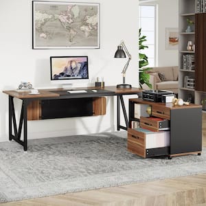Tribesigns Hoga1035 23.6-in Brown Modern/Contemporary Computer