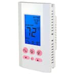 King Electric Single Pole Cooling Non-Programmable Thermostat 120/208 ...