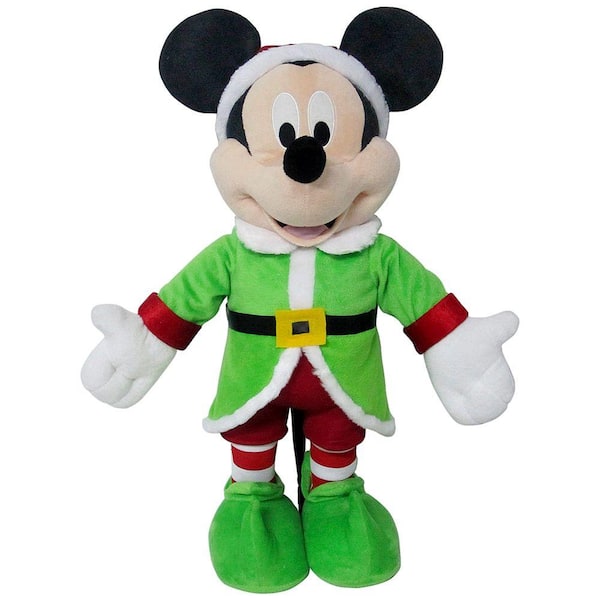 23.62 in. Holiday Greeter-Elf Mickey-OPP-Disney (HD)