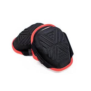 Xtra Strong Gel Knee Pads with Memory Foam (Strong Gel Red/Black)