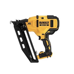 20V MAX XR Lithium-Ion Electric Cordless 16-Gauge Angled Finishing Nailer (Tool Only)