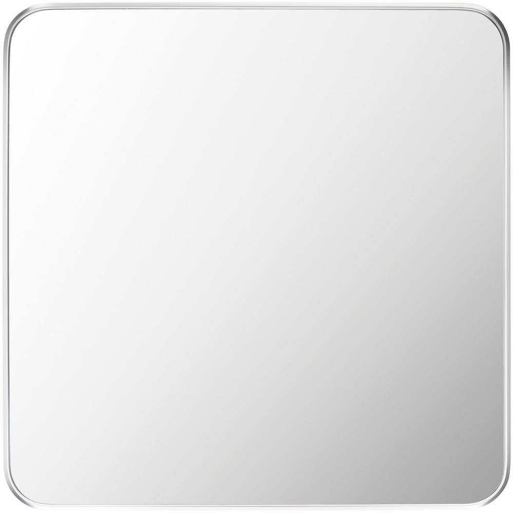 Aranya 23.62 in. W x 23.62 in. H Silver Framed Decorative Mirror price history on PriceWatchPro