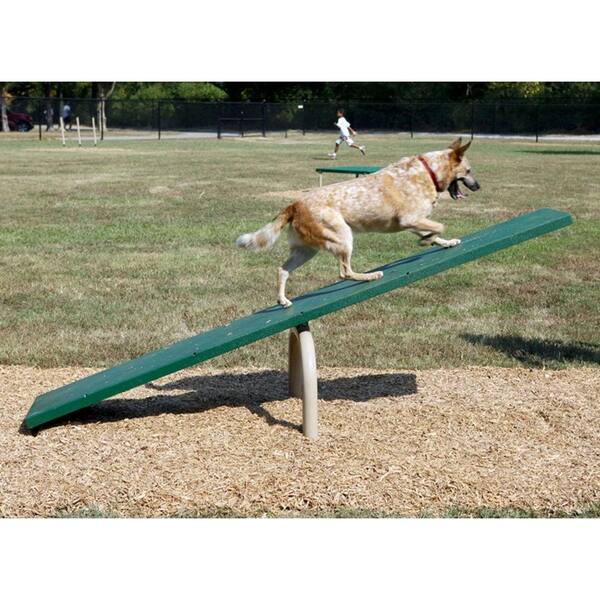 Ultra Play Blue and Red Playful Dog Park Commercial Teeter Totter  PBARK-440P - The Home Depot