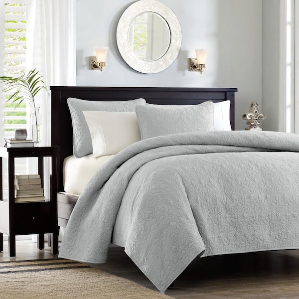 Madison Park Mansfield Reversible Coverlet Set