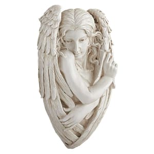 24 in. H Tristan, the Timid Angel Wall Sculpture