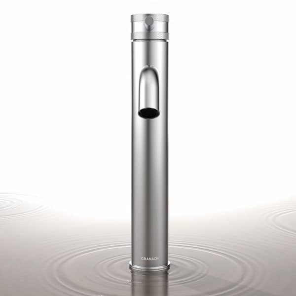 Angelsey Single Handle Vessel Sink Faucet with Pop-up Drain Tall faucet in Polished Chrome