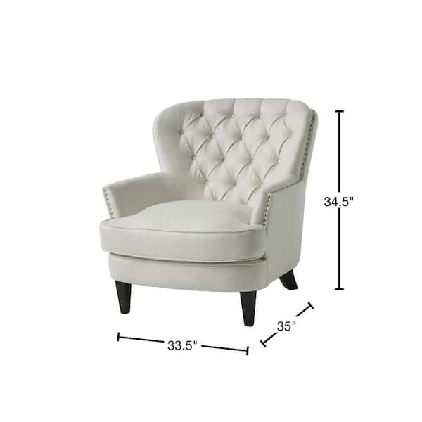 tufted club chair