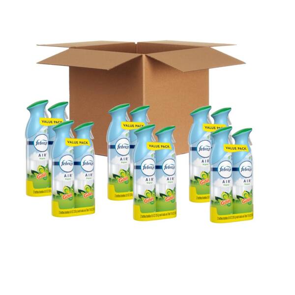 Febreze Air 8.8 oz. Original Gain Scent Air Freshener Spray (2-Count, Case of 6)