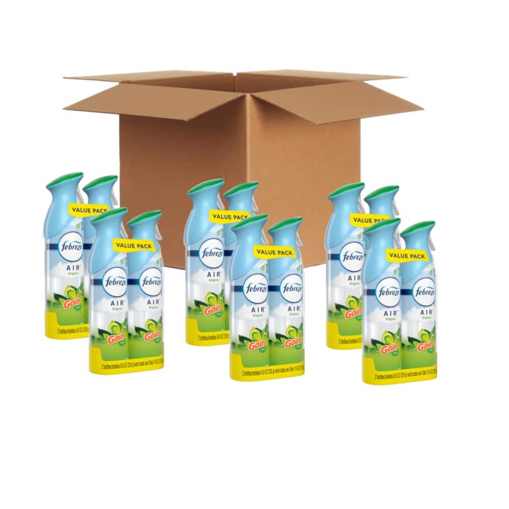 Air 8.8 oz. Original Gain Scent Air Freshener Spray (2-Count, Case of 6)