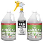 128 oz. 30% Vinegar Concentrate 2-Pack (256 oz.) with 32 oz. Professional Spray Bottle Value Pack