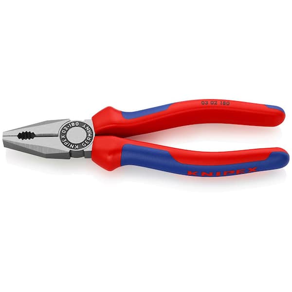 KNIPEX Pliers Set The Diagonal Pliers Combination and 20 Cobra 00 (3-Piece) 09 Home with Depot V01 