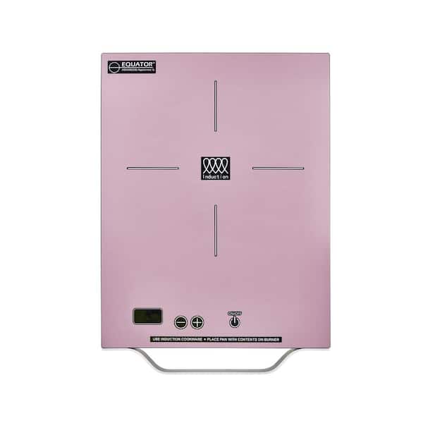  Equator - Placa de cocción de inducción portátil, quemador  único de 11 pulgadas, con mango (lila) : Electrodomésticos