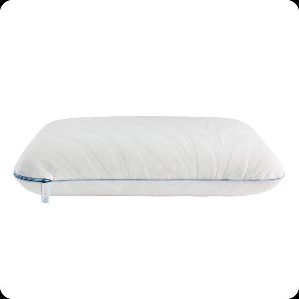 Sealy Dreamlife Standard White Memory Foam Bed Pillow