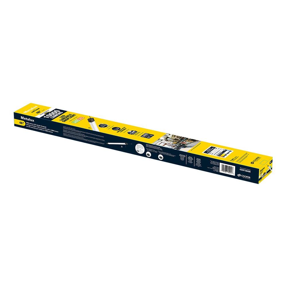Metalux 48 in. 1-Light ct 80 W LED Shop Light
