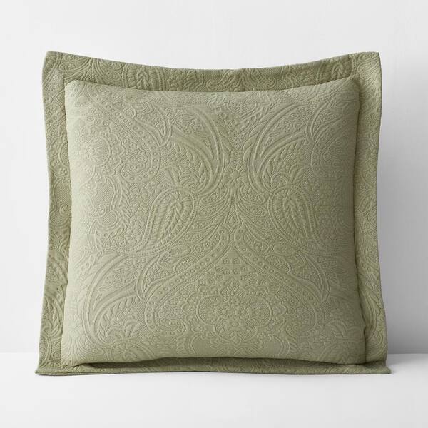 Matelasse euro pillow clearance shams