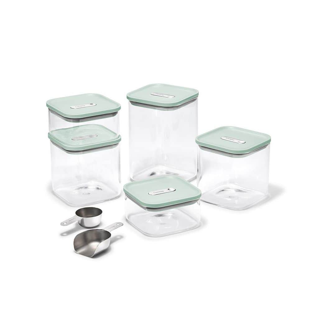 14-piece Mist Glass Airtight Container Set price history on PriceWatchPro