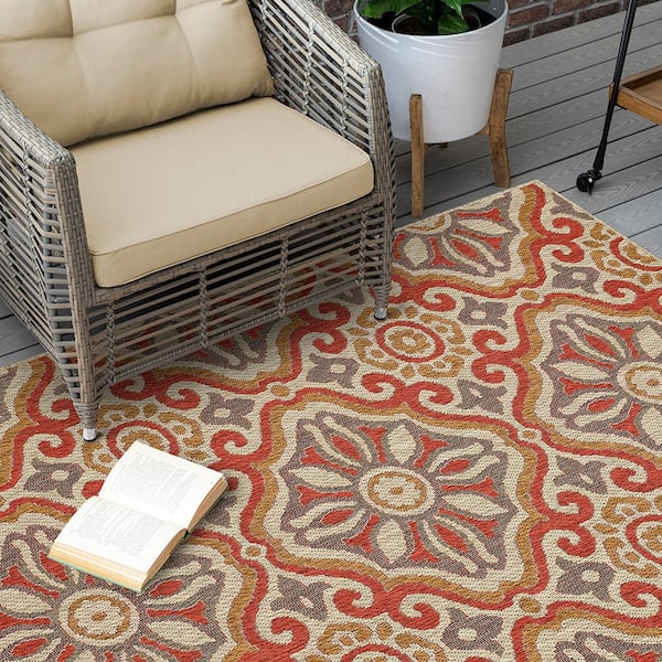 Inspiration Indoor-Outdoor Olefin Carpet Area Rug