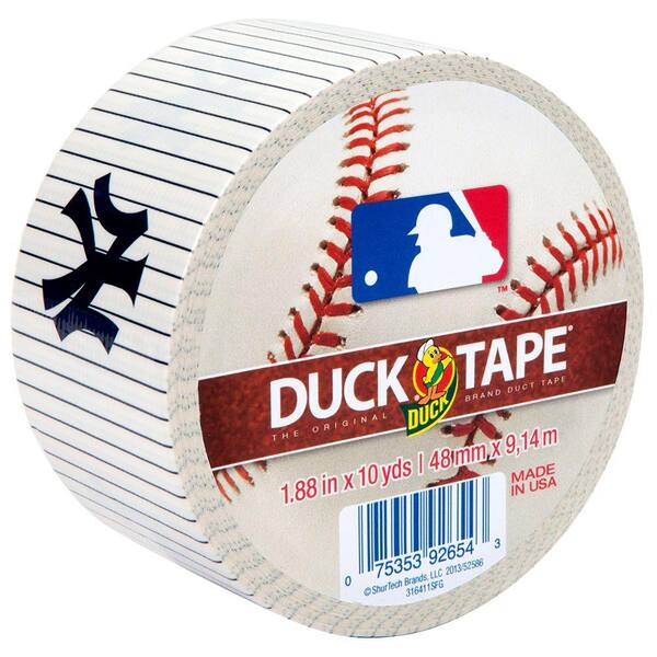 Duck 1.88 in. x 10 yds. New York Yankees Duct Tape