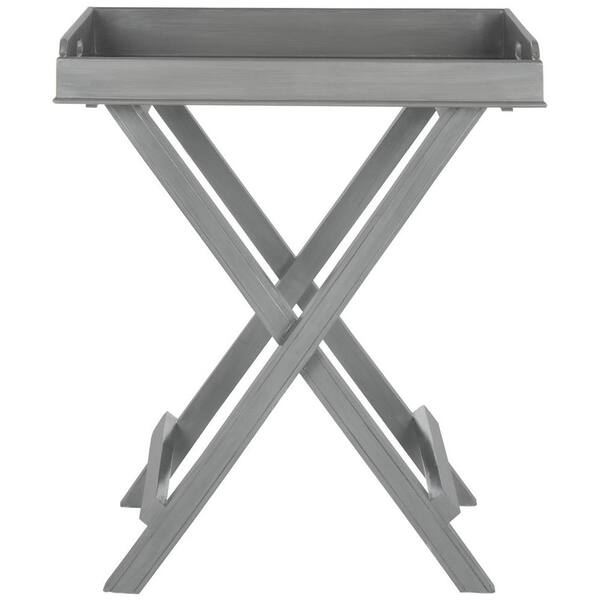 Safavieh Coleman Gray Tray Side Table