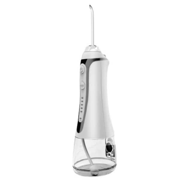 Aoibox 2.46 in. x 2.46 in. x 9.13 in. Cordless Electric Portable Water Flosser and Pick for Dental Hygiene