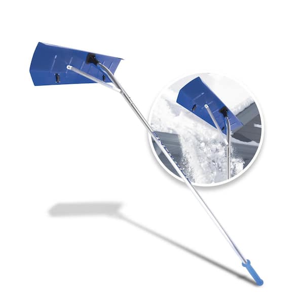 Snow Joe 20 ft. Extendable Scratch Free Aluminum Snow Shovel Roof Rake
