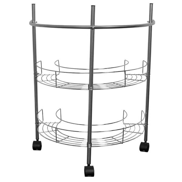 22 in x 15 in x 26 in Under the Sink Shelf with Wheels HDC51340 The