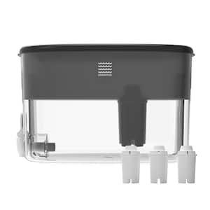 Black Dispenser Alkaline Water Countertop System 2.4 Gal. Large Alkaline Water Dispenser (3-Pack)
