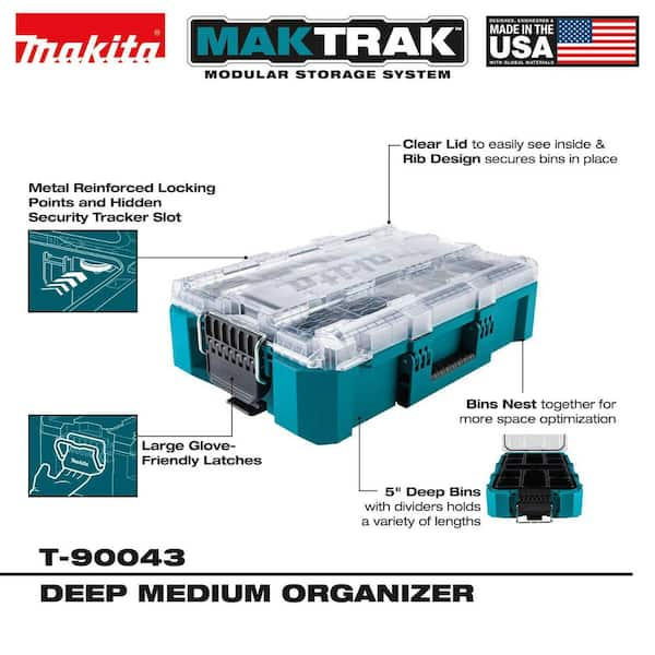 MAKTRAK Deep Medium Organizer