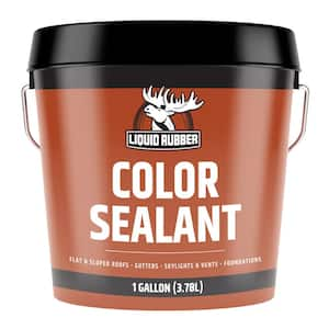 Liquid Rubber Color Sealant, 1 Gal. Light Gray