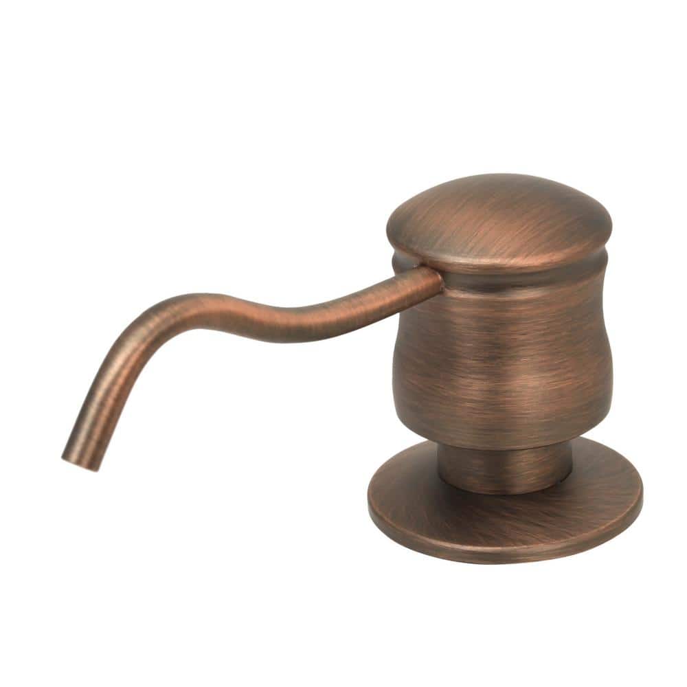 Built in Antique Bronze Soap Dispenser Refill from Top with 17 oz. Bottle - 3 Years Warranty price history on PriceWatchPro