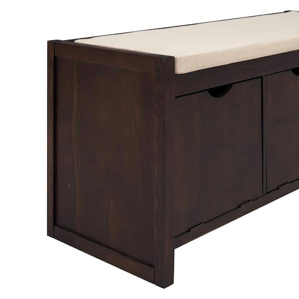 Lockable on sale storage bench