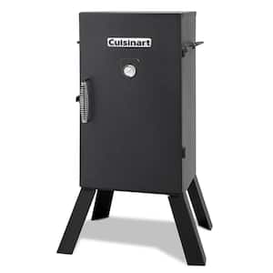Vertical Electric Smoker with Three Removable Smoking Shelves, 30 in., 548 sq. in. Cooking Space