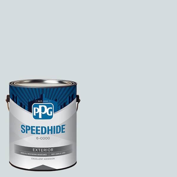 SPEEDHIDE 1 gal. PPG1038-3 Winter's Breath Satin Exterior Paint