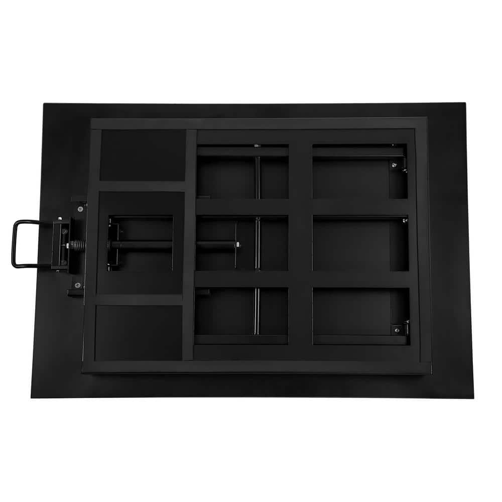 ErgoFlex Ultra Slim 35'' Black Metal Standing Desk Converter