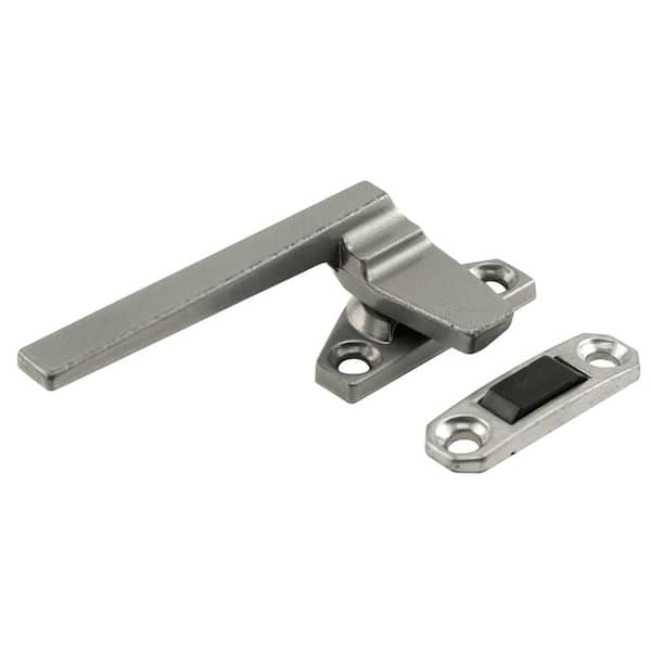 Left-Handed, Aluminum, Casement Locking Handle with Offset Base