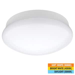 Spin Light 11 in. Closet Light LED Flush Mount Ceiling Light 1600 Lumens 4000K Bright White Kitchen Laundry Room