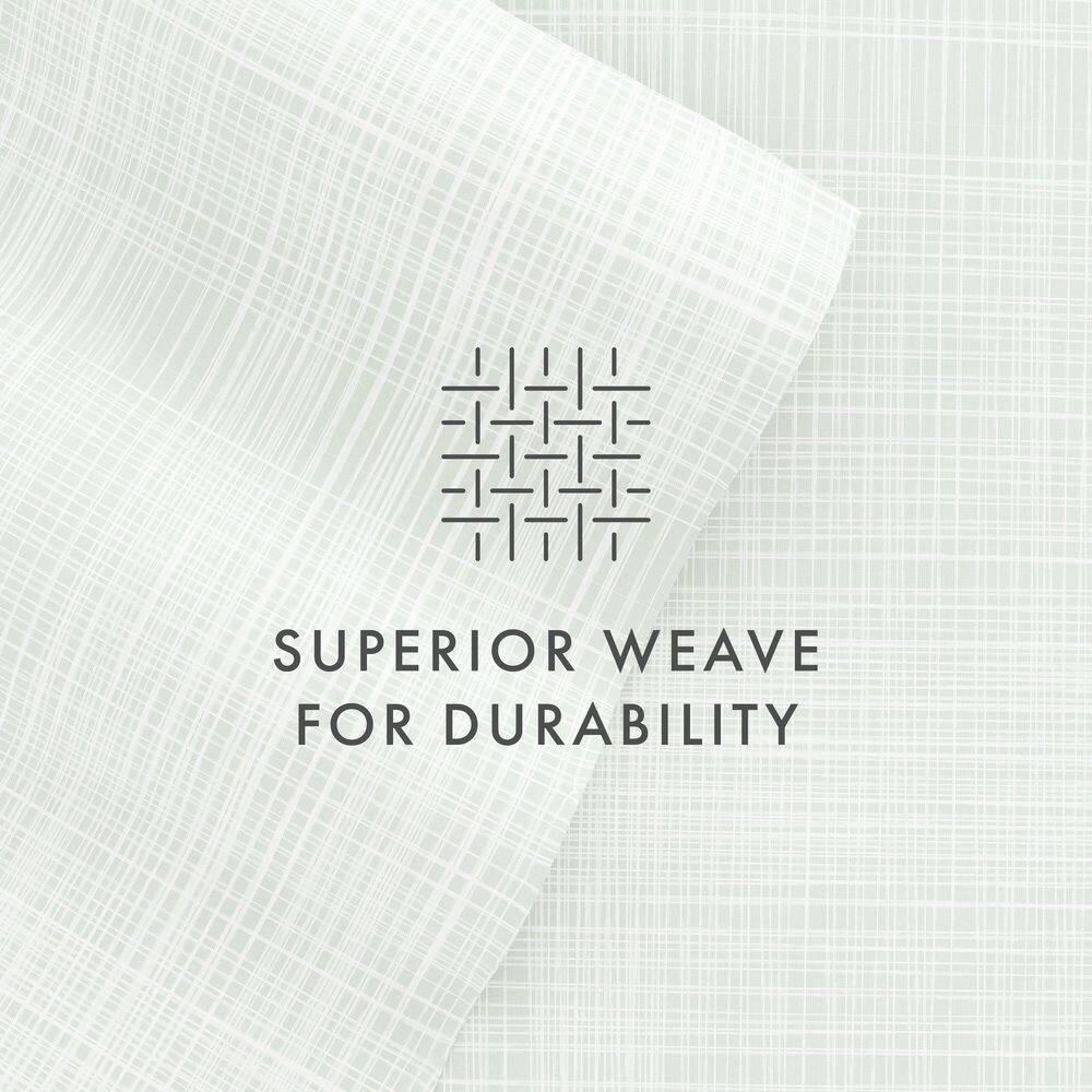 Forest Green Queen Microfiber Sheet Set with Thatch Print