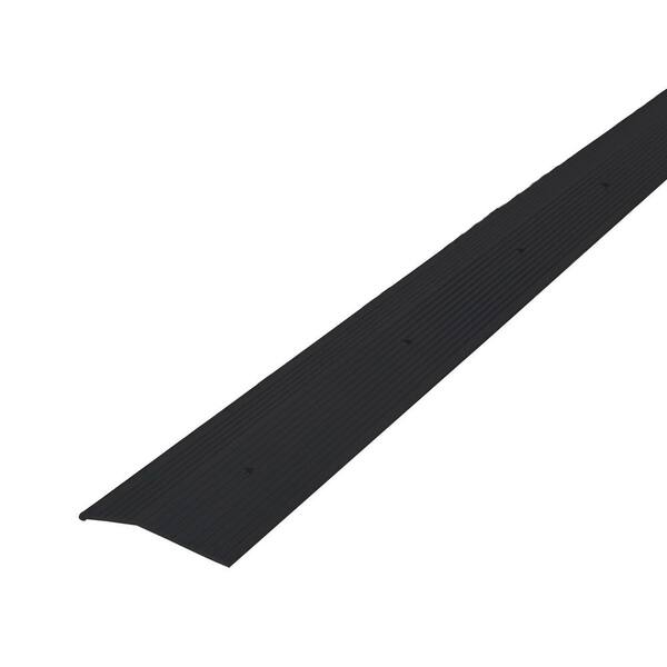 M-D Building Products 2 in. x 36 in. Matte Black Fluted Carpet