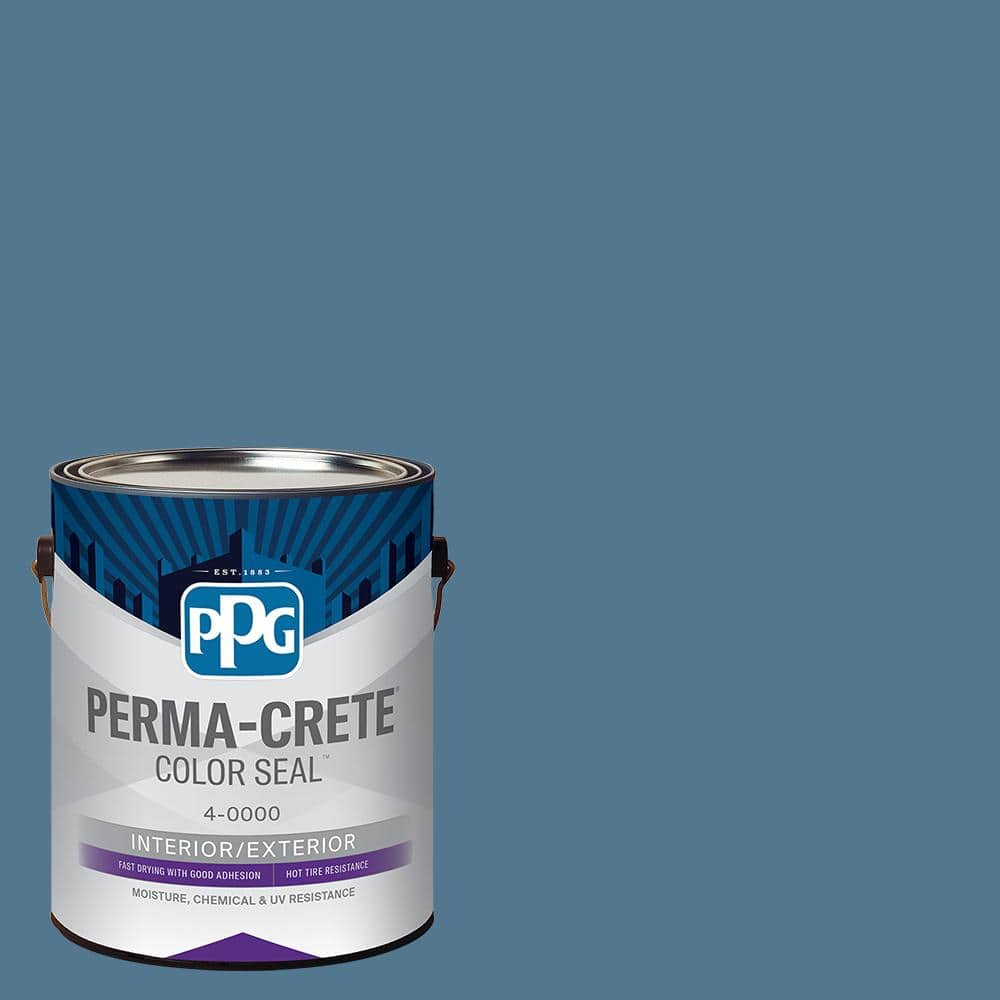 Reviews for Perma-Crete Color Seal 1 gal. PPG1156-5 Smoke Blue Satin ...